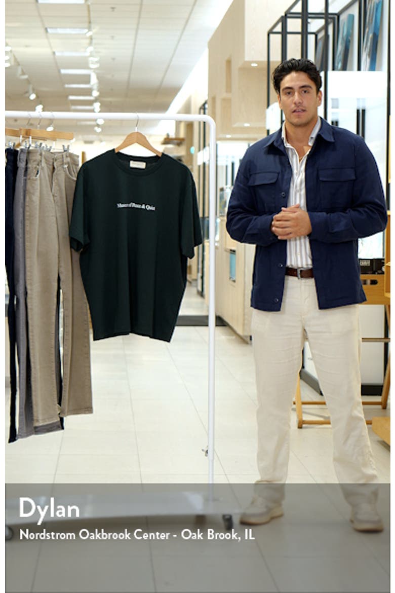 French Terry Quarter Zip Sweatshirt video