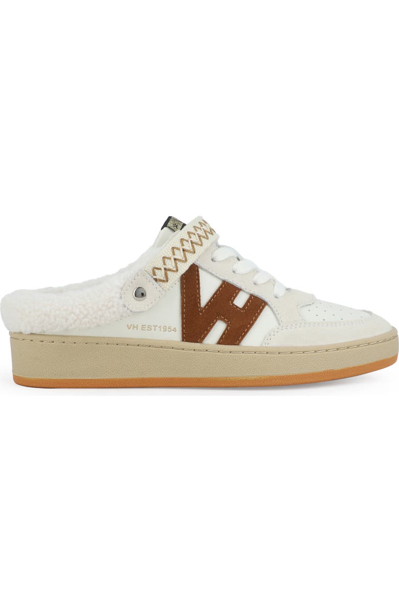 Vintage Havana Baller Faux-Fur Lined Sneaker Mule, Alternate, color, Off White/ Grey/ Chestnut
