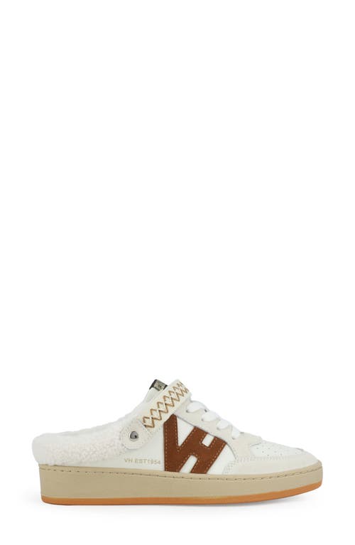 Vintage Havana Baller Faux-fur Lined Sneaker Mule In White