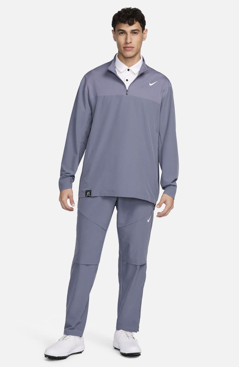 Nike Dri-FIT Golf Club Quarter Zip Pullover, Alternate, color, Light Carbon/ White