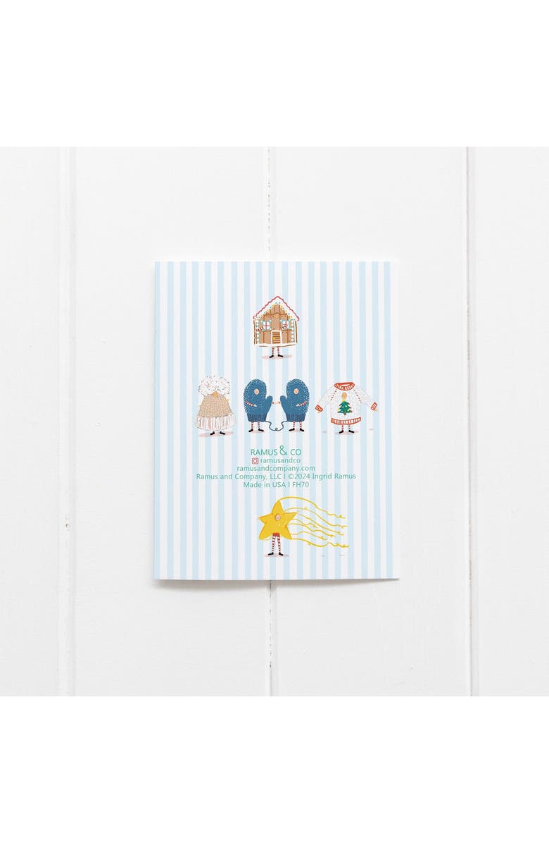 Ramus & Co Jolly People Winter/Holiday/Christmas Greeting Card Pack Sets, Alternate, color, Multi-Pack