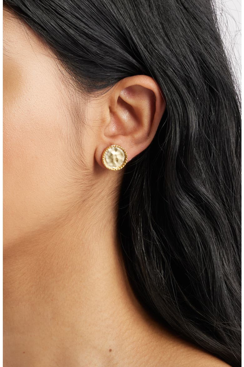 Dotty Stud Earrings, Alternate, color, GOLD