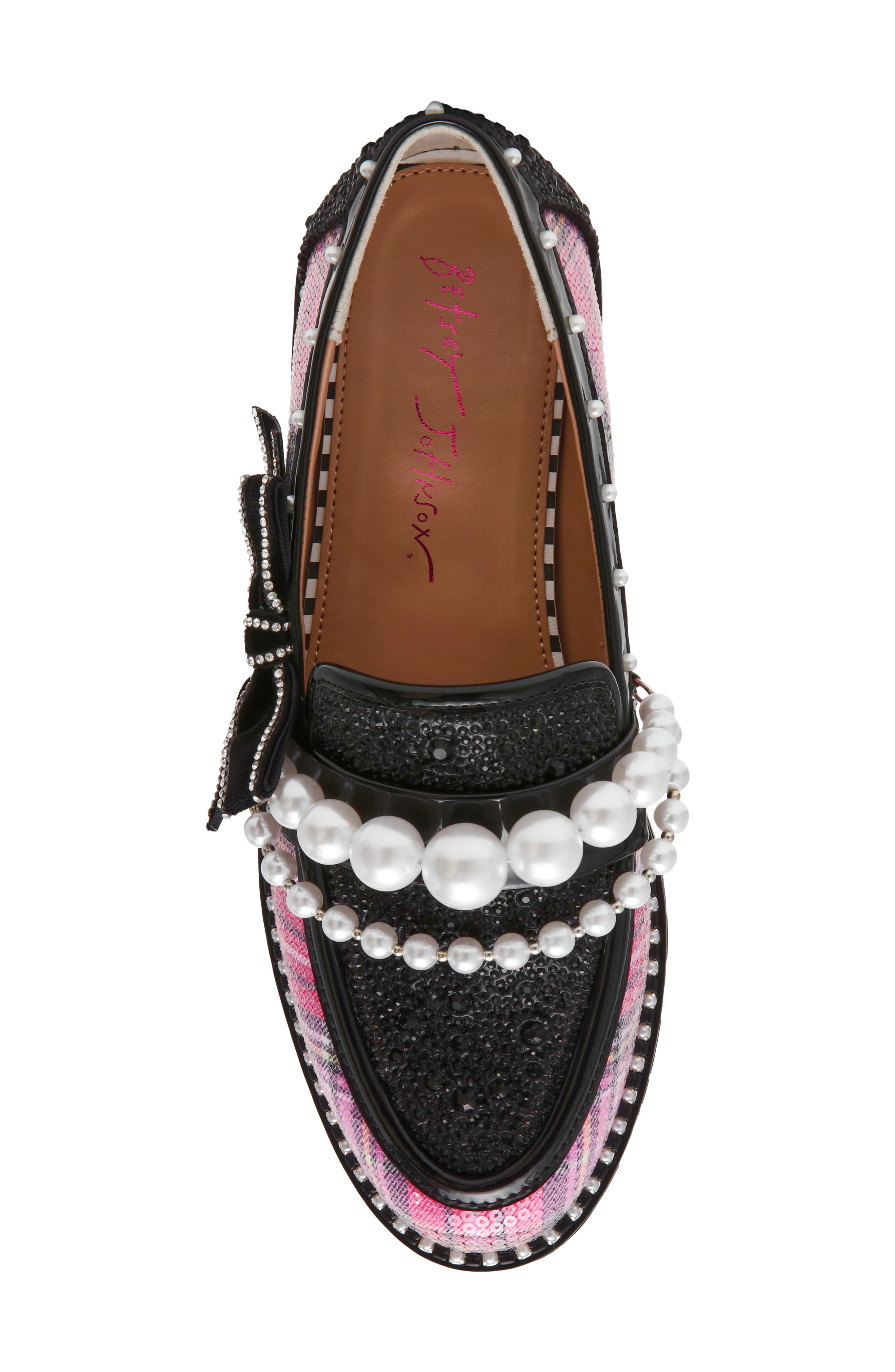 Shiloh Loafer, Alternate, color, PINK PLAID MULTI