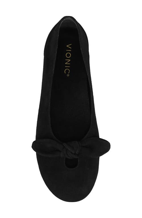 Vionic Tilly Mary Jane Flat In Black