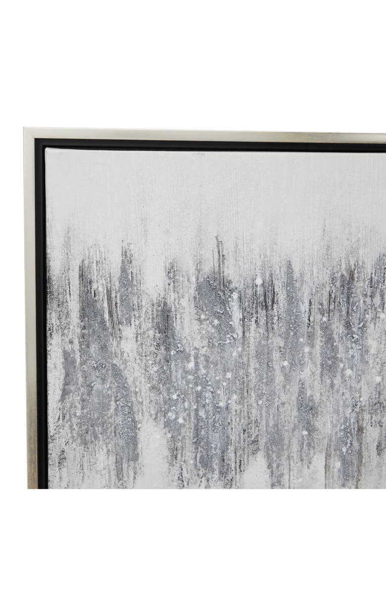 WILLOW ROW Canvas Framed Wall Art, Alternate, color, Gray