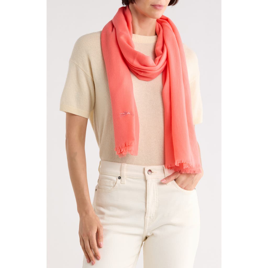 Longchamp Palette Scarf in Coral at Nordstrom Rack