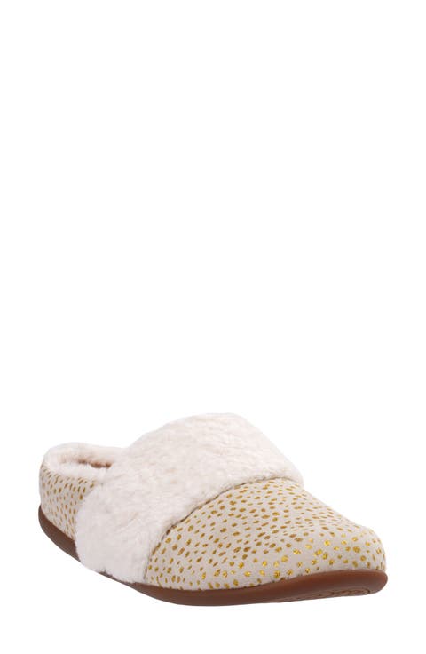 Ellie Faux Shearling Clog Slipper (Women)