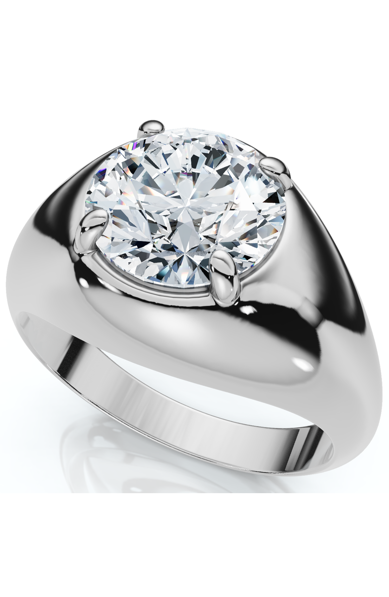 Bliss Diamond Ceritified Men's 3Ct Diamond Wedding Anniversary Ring Gold Lab Grown, Alternate, color, 10K White Gold