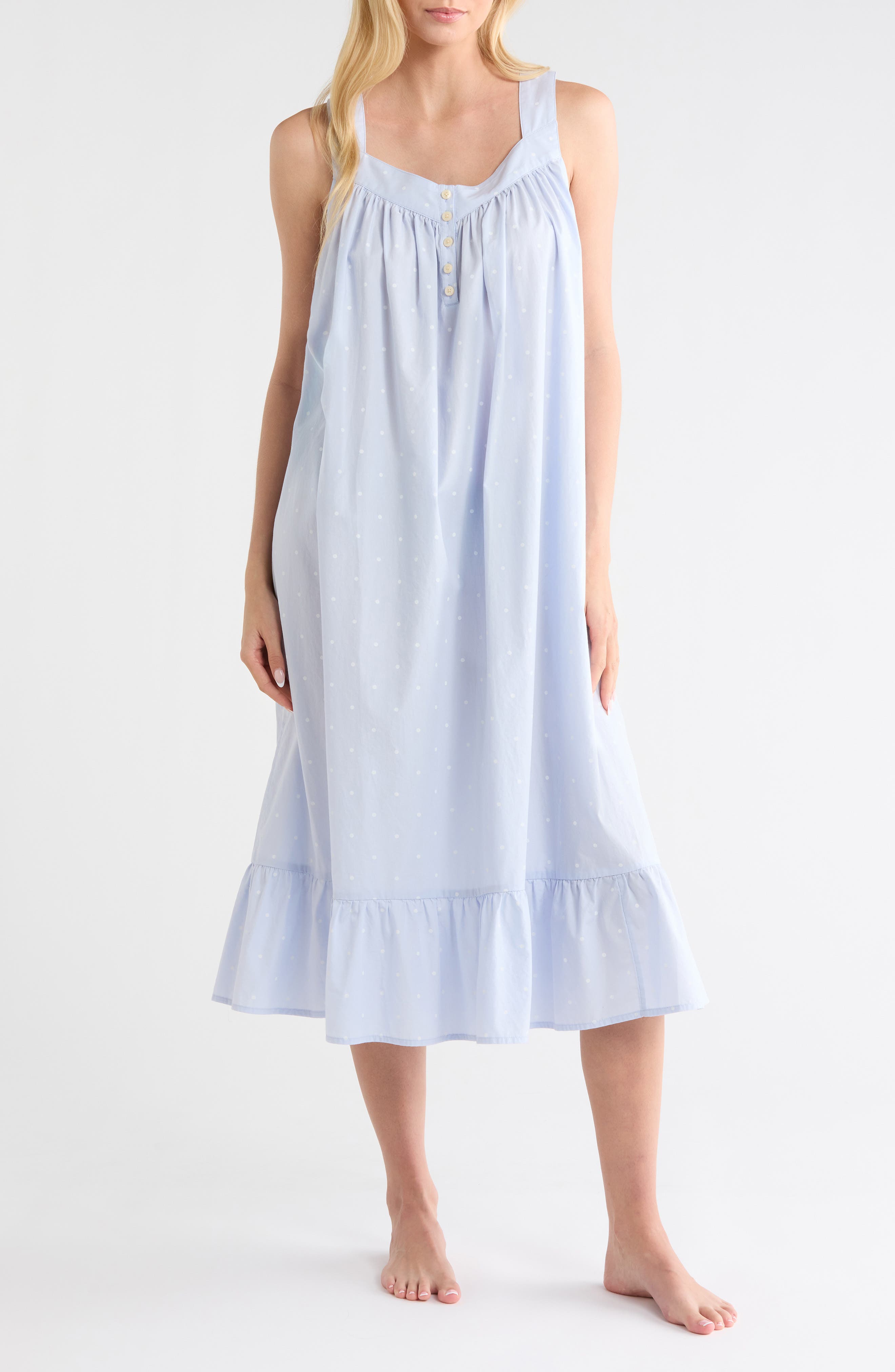 selected BLUE- IVORY CLASSIC DOT