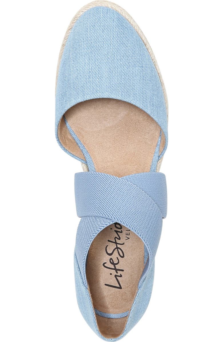 LifeStride Keaton Espadrille Wedge Sandal, Alternate, color,