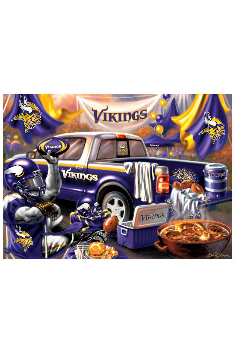 Minnesota Vikings Gameday 1000pc Puzzle, Alternate, color, Multicolor
