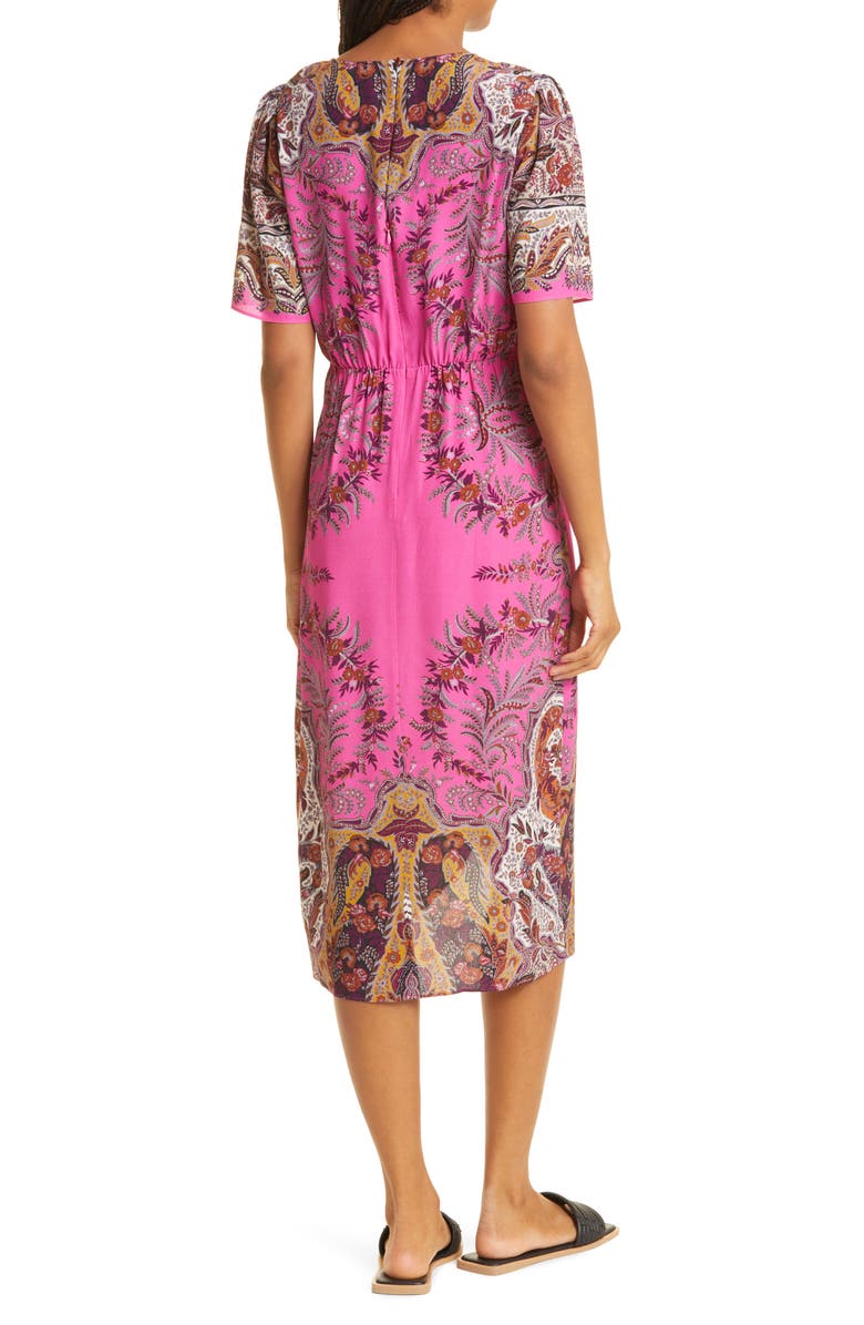 KOBI HALPERIN Alexis Side Tie Dress, Alternate, color,