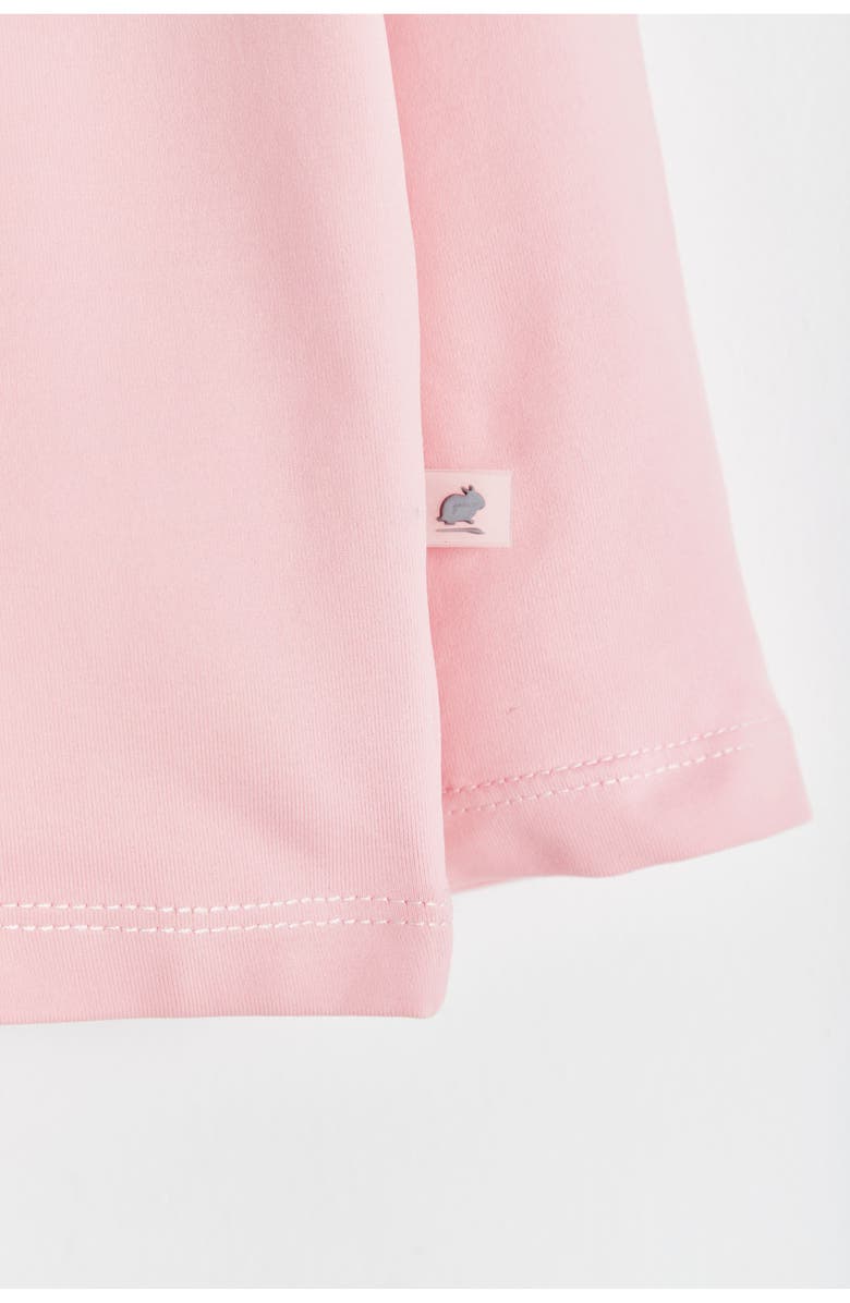 Babycottons Premium Quality Shine Long Sleeve Rashguard for Toddler, Alternate, color, Pink