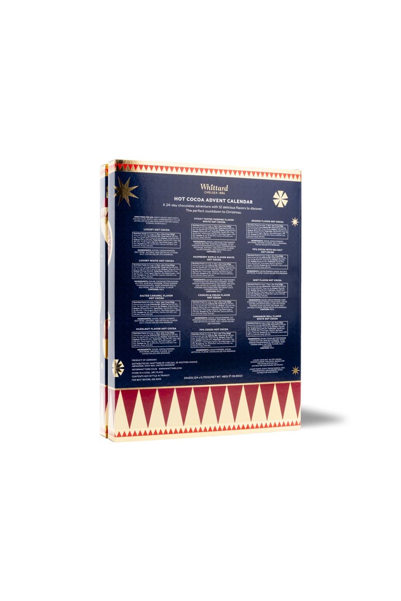Whittard Hot Cocoa Advent Calendar, Alternate, color, Cocoa