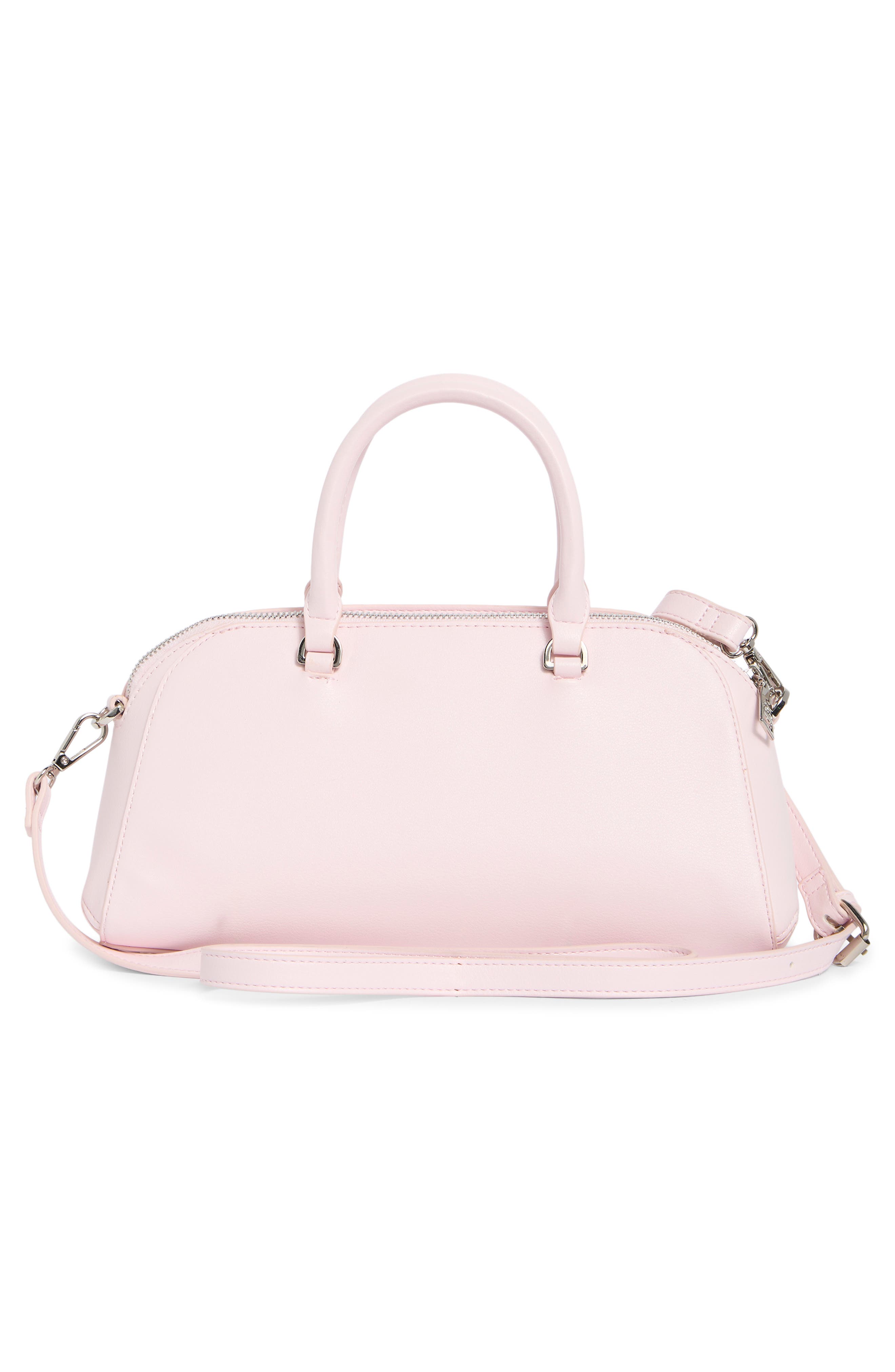 Bkeela East/West Satchel Crossbody Bag, Alternate, color, BALLET PINK