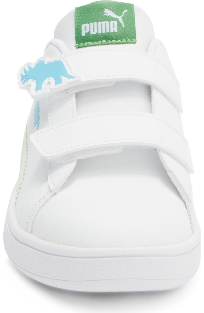 PUMA Kids' Smash 3.0 Sneakers, Alternate, color, Puma White/ Green Fruit/ Blue