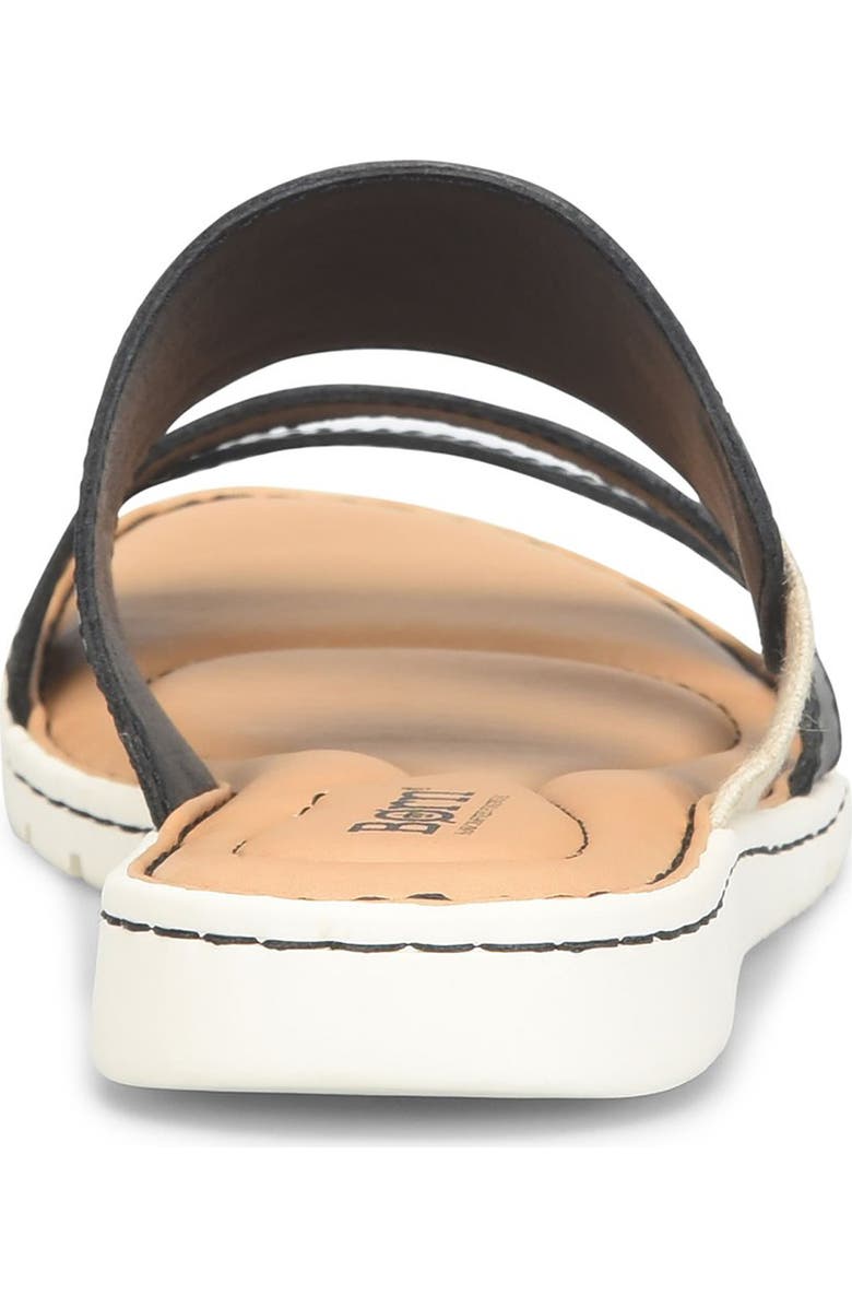 Børn Blakely Slide Sandal, Alternate, color, Black Leather
