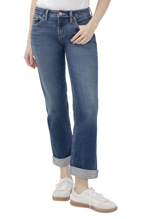 Chelsea Cuffed Boyfriend Jeans