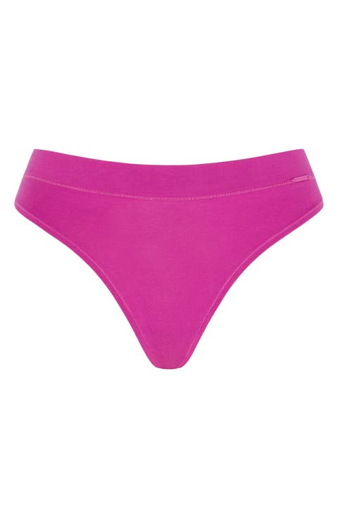 Stretch Cotton Essentials Thong (Regular & Plus)