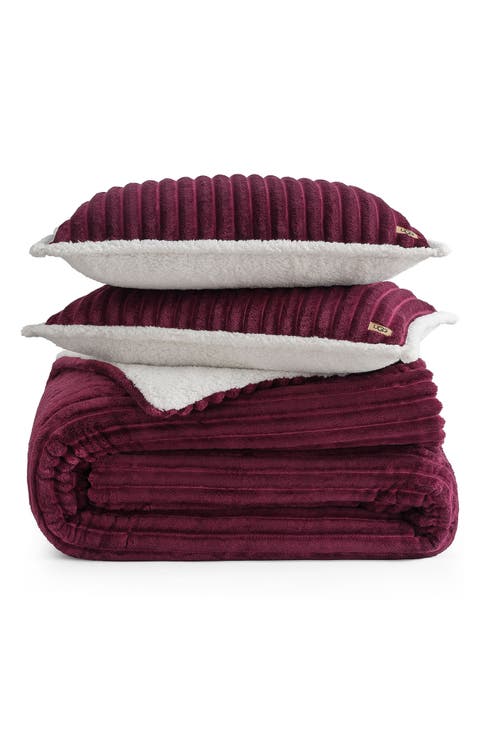 Avery Rib Comforter & Shams Set