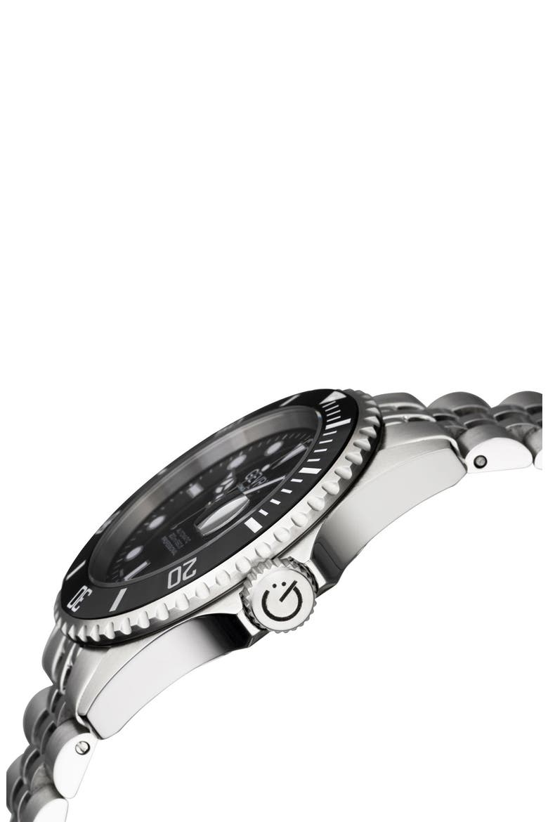 Men's Wall Street Bracelet Watch, 43mm, Alternate, color, STAINLESS STEEL