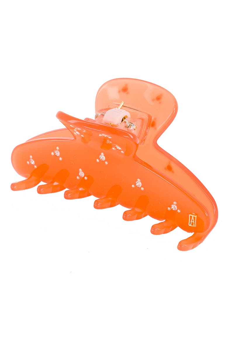 Alexandre de Paris Crystal Embellished Hair Clip, Alternate, color, 