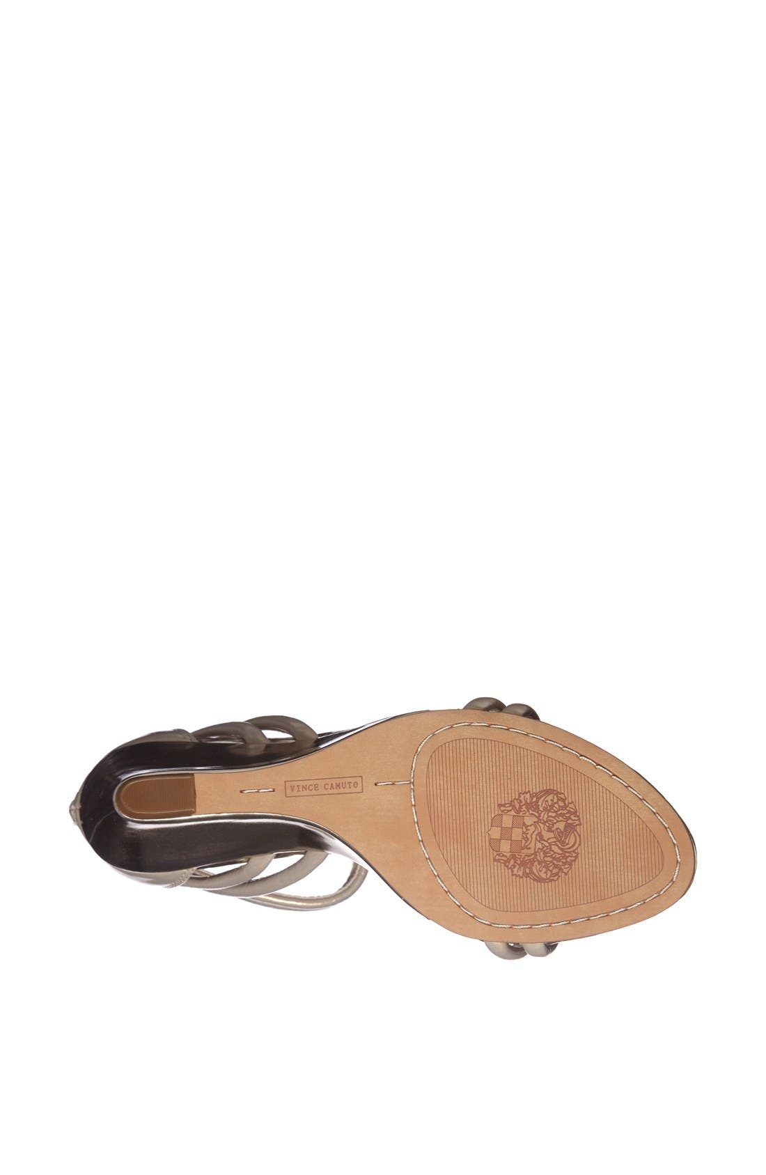 'Wynter' Sandal, Alternate, color, METALLIC TAUPE