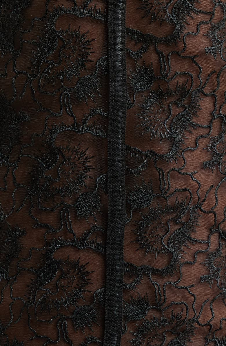 KILO BRAVA Underwire Chemise & G-String Set, Alternate, color, Black