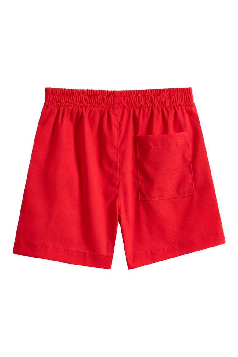Kids' Solid Shorts, Alternate, color, BRIGHT RED