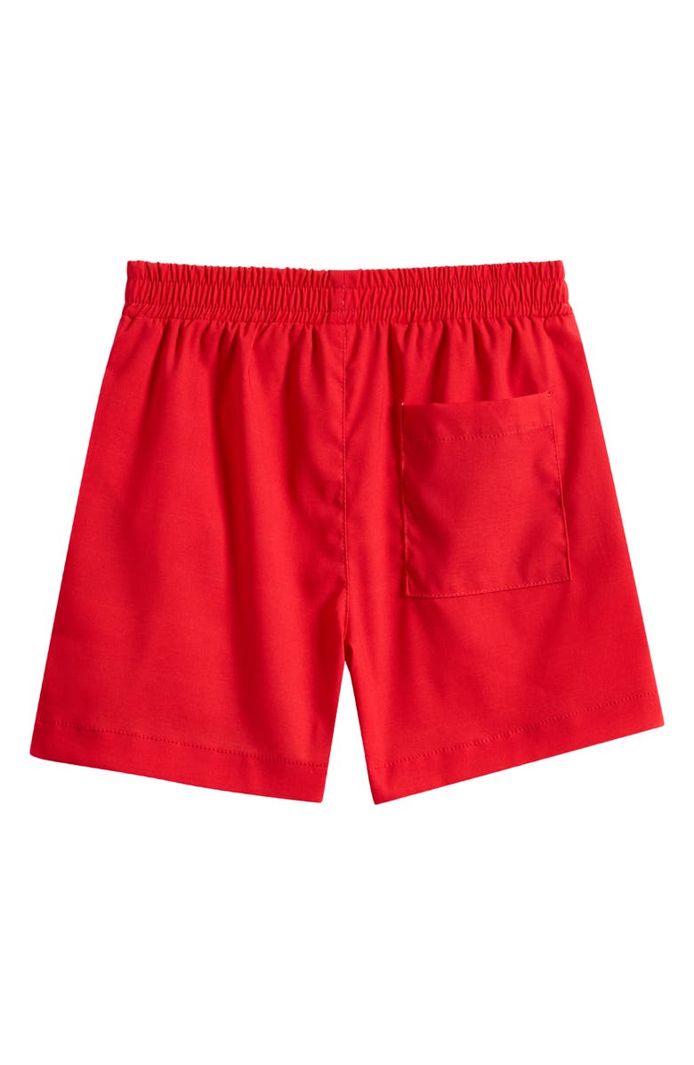 AMERICAN FIT Kids' Solid Drawstring Shorts, Alternate, color, Bright Red