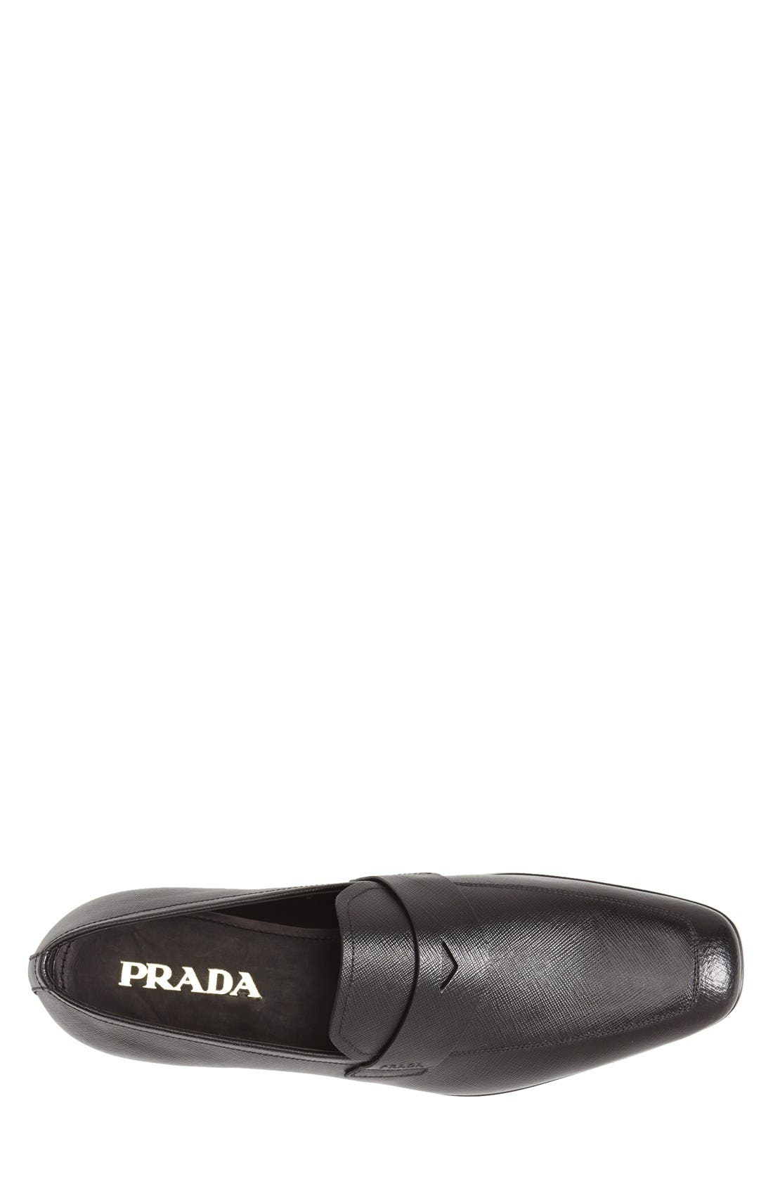 Saffiano Leather Penny Loafer (Men) | Nordstrom