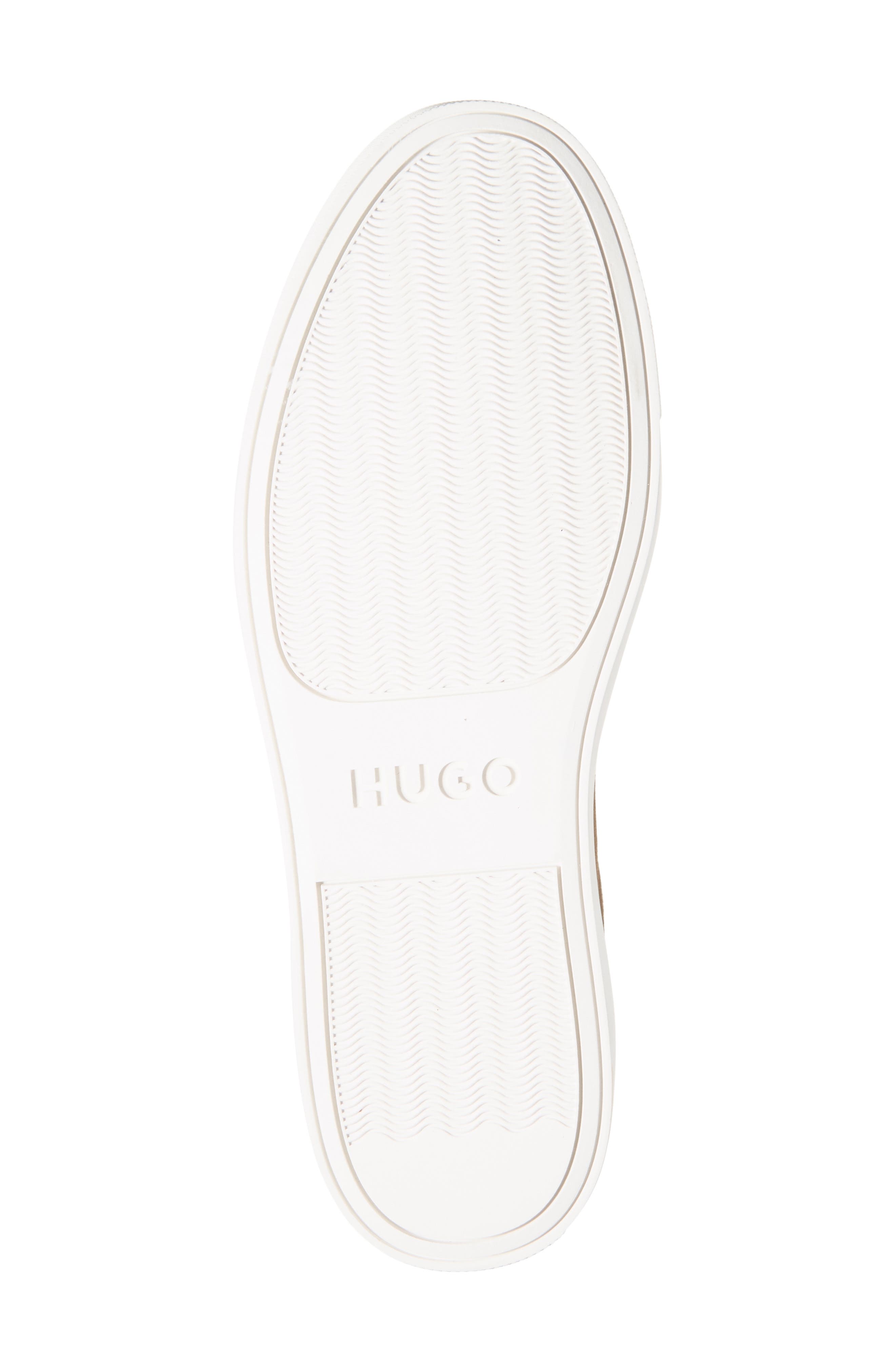 BOSS Morrie Tennis Sneaker, Alternate, color, Medium Brown