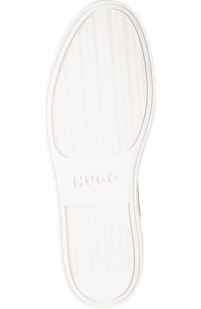 BOSS Morrie Tennis Sneaker, Alternate, color, Medium Brown