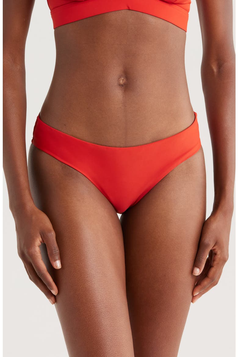 Nadia Hipster Bikini Bottoms, Main, color, ROSSO