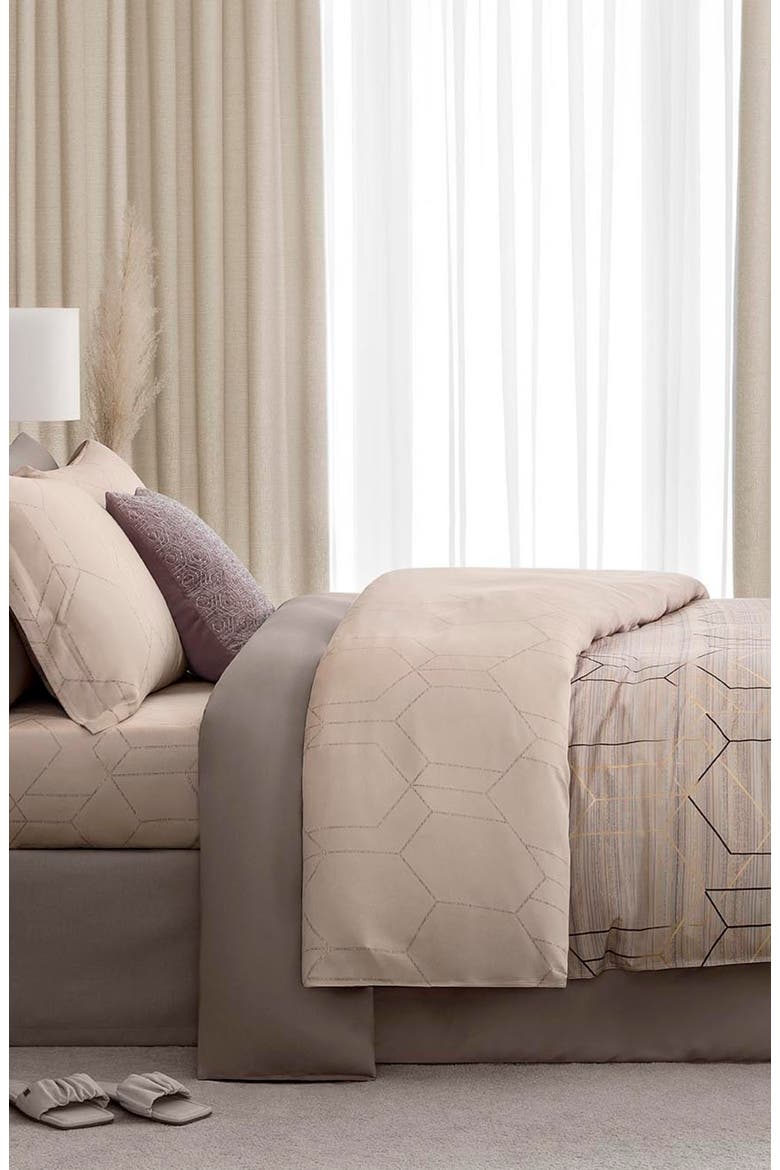 Noeys fitted sheet, Alternate, color, Brown