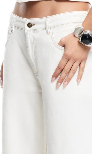 Horseshoe Low Rise Barrel Leg Jeans