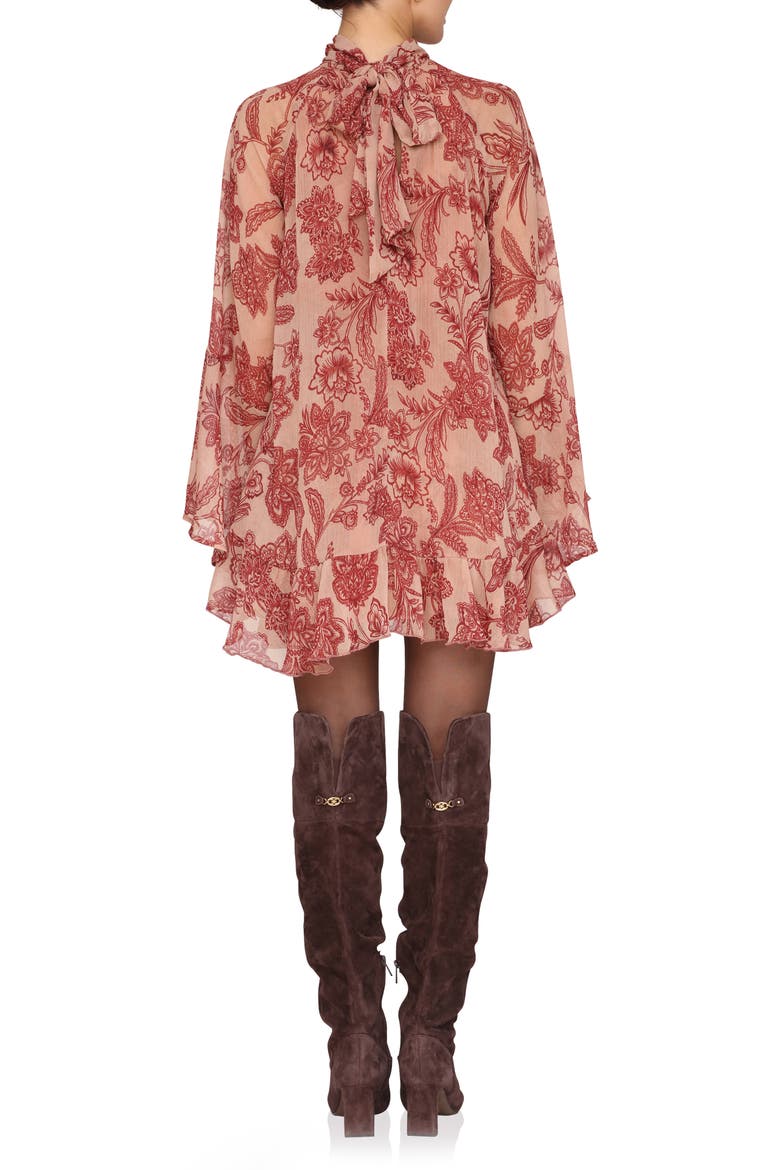 Ruffle Tiered Dress, Alternate, color, BATIK TAPESTRY