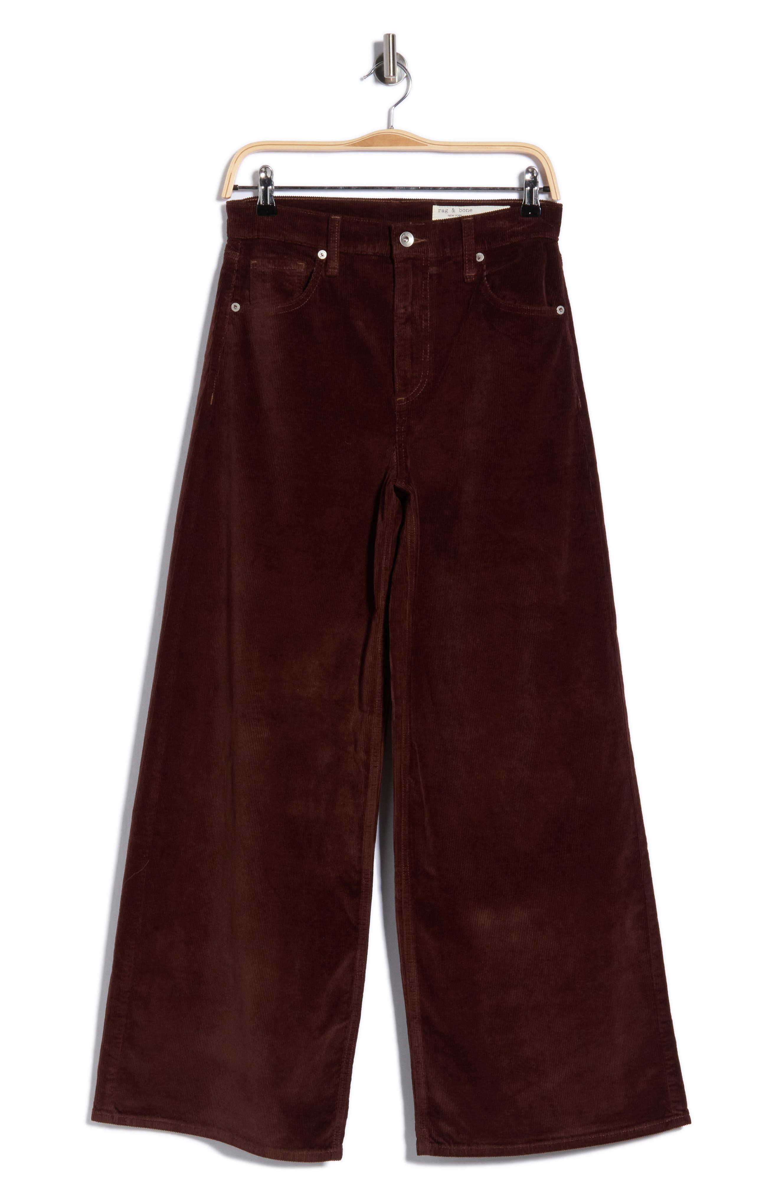 Serena High Waist Wide Leg Corduroy Jeans