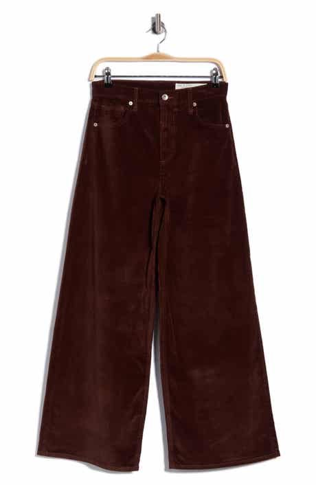 Serena High Waist Wide Leg Corduroy Jeans