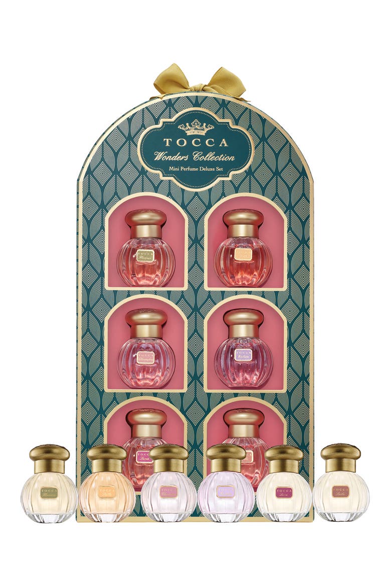 Wonders Perfume Deluxe Collection Fragrance Set $96 Value, Main, color, DARK GREEN