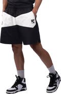 STARTER Men's Starter x NHL Black Ice Black/White New York Rangers Linechange Shorts