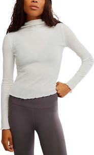 Free People FP Movement Breathe Easy Cotton Blend Hoodie