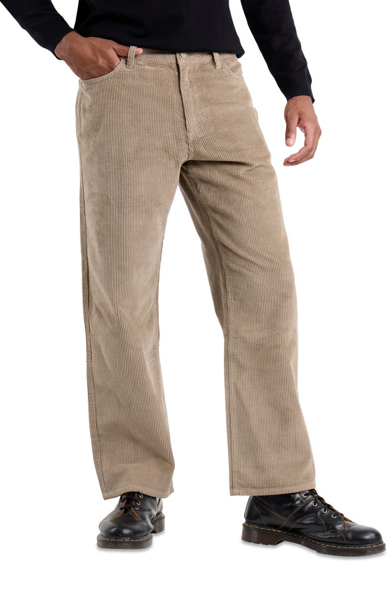 Spring + Mercer Athletic Fit Five-Pocket Corduroy Pants, Alternate, color, Camel