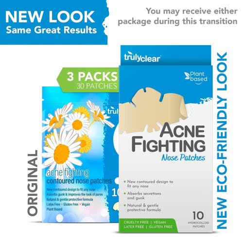 Truly Clear Nose Patches, 3 Packs In Multi