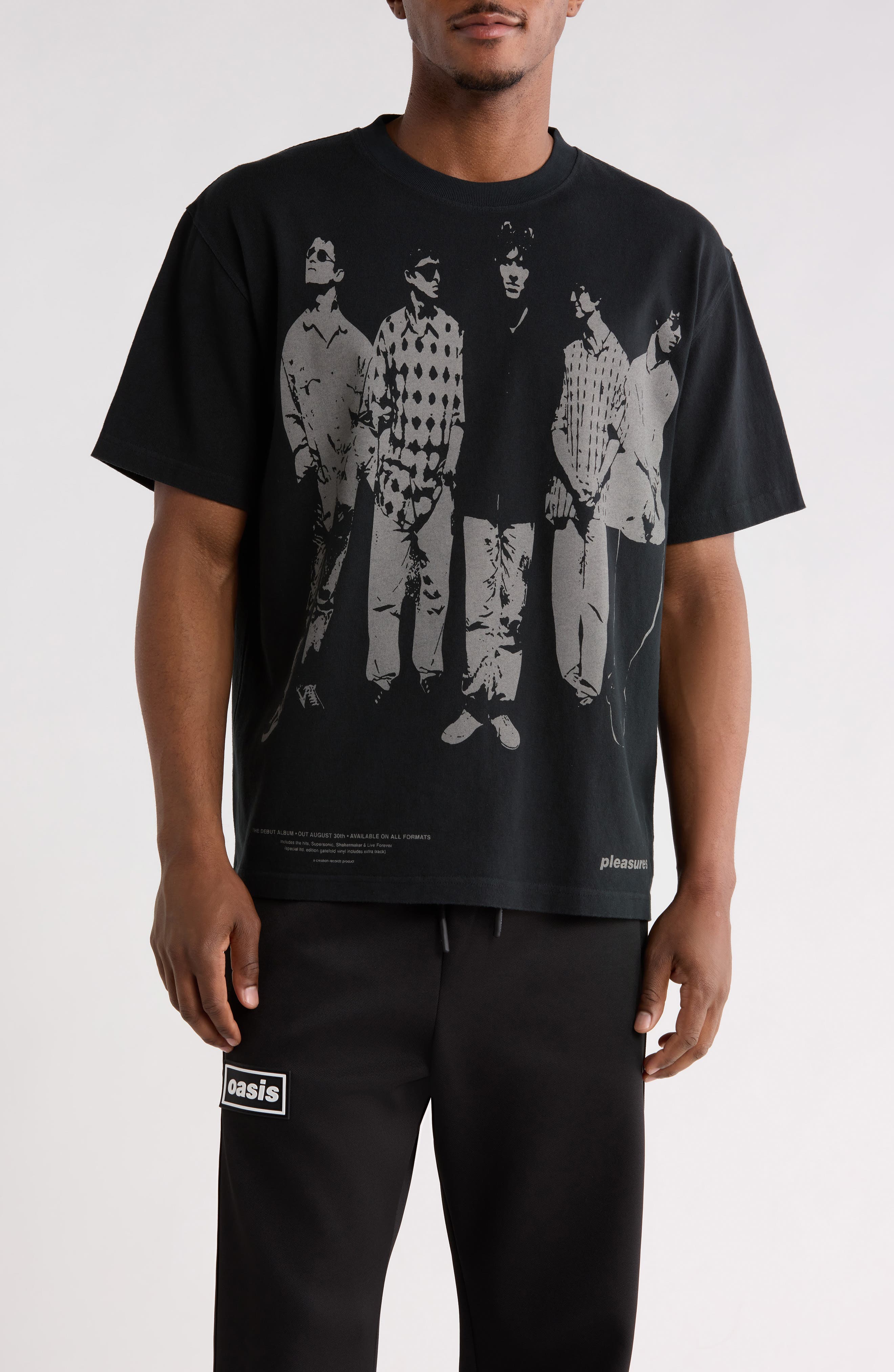 x Oasis Definitely Heavyweight Graphic Cotton T-Shirt (Men