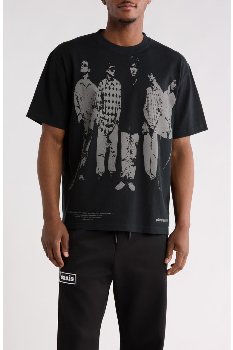 x Oasis Definitely Heavyweight Graphic Cotton T-Shirt (Men