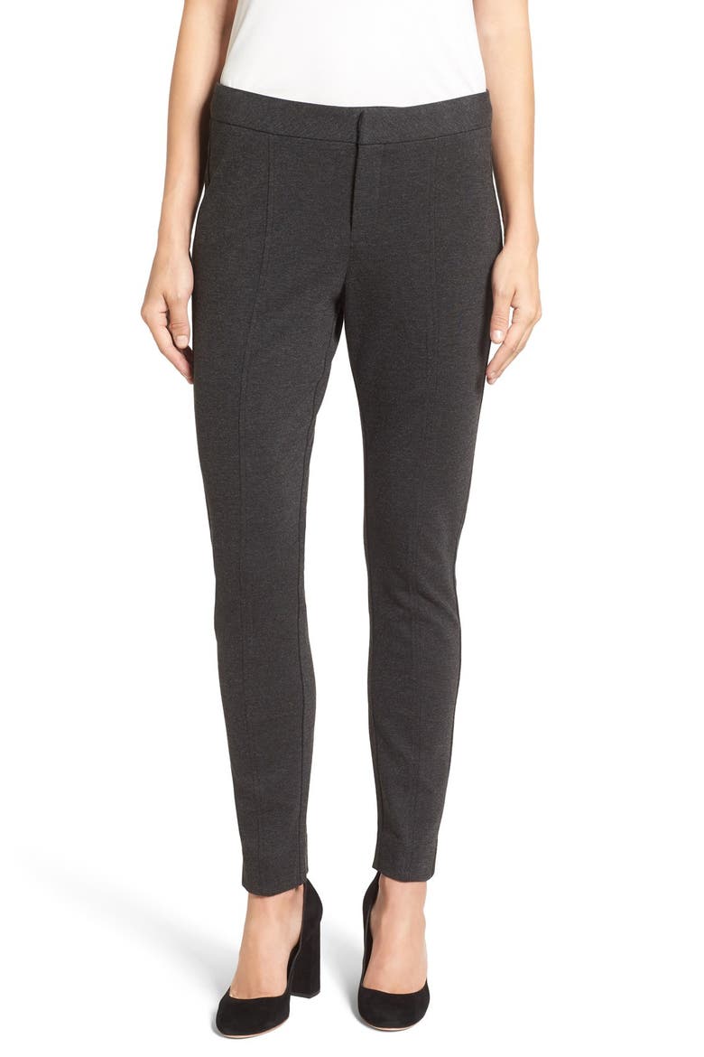 Betty Stretch Ankle Pants, Main, color, CHARCOAL