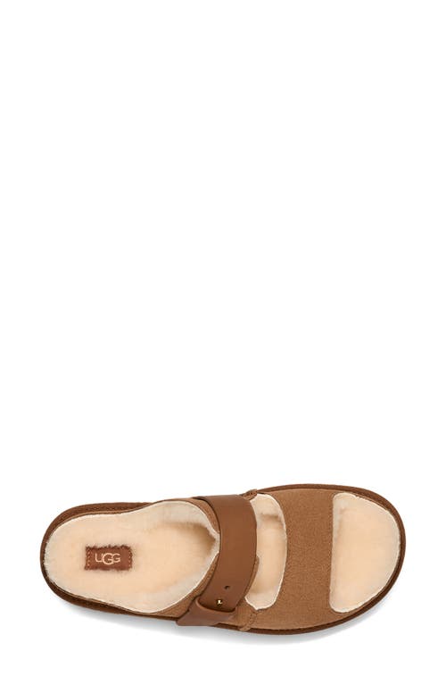 UGG(R) UGG(R) GREENPORT GENUINE SHEARLING SLIDE SANDAL