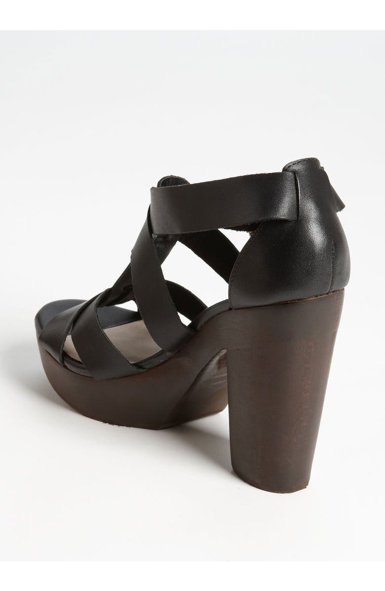 Topshop 'Right-Wood' Sandal, Alternate, color,