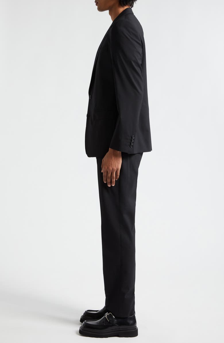 Dolce&Gabbana Martini Fit Stretch Wool Suit, Alternate, color, Nero